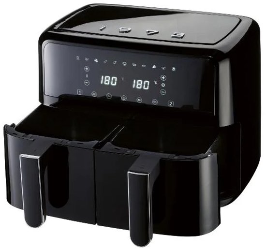 Friteuse à Air Nutribullet Crisplite Vision 8L – 2000W, 8 Programmes, Sans PFAS, Panier Lave-vaisselle – Airfryer Numérique Tactile - 3