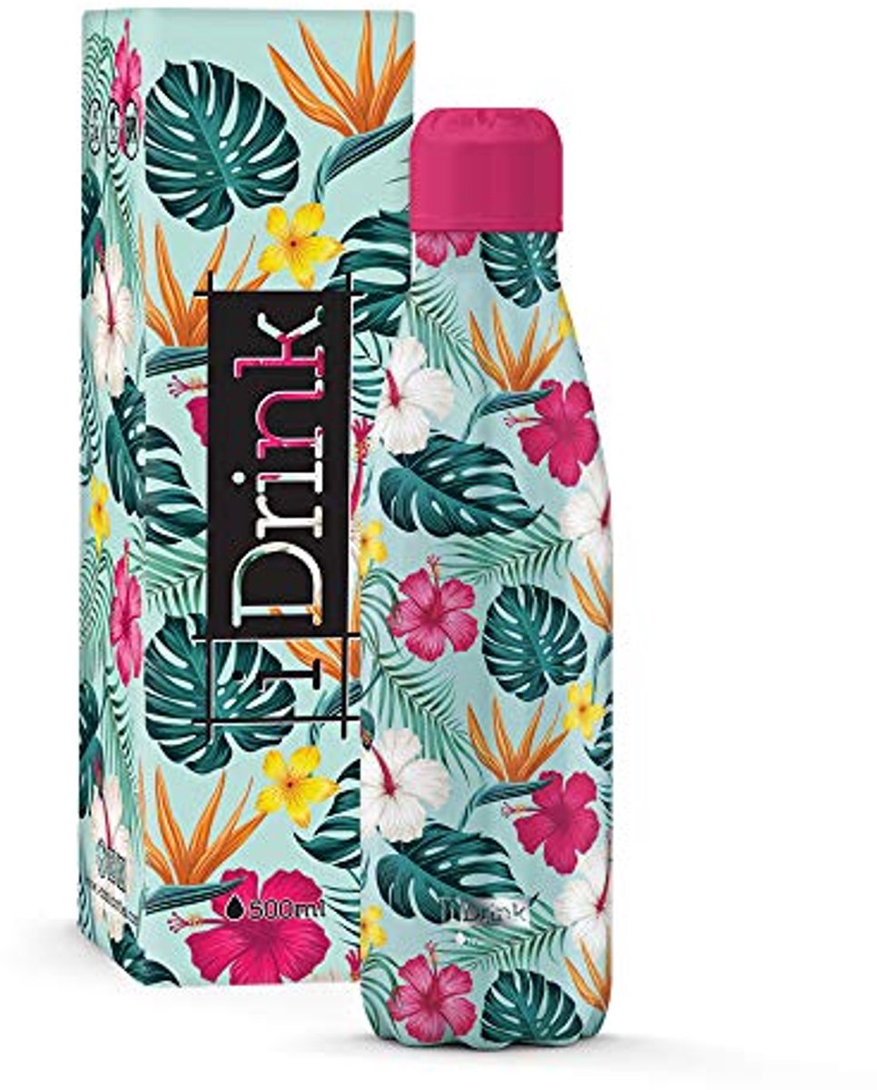 Thermosfles van RVS - 350 ml, 500 ml, 750 ml, 1000 ml - Tropical