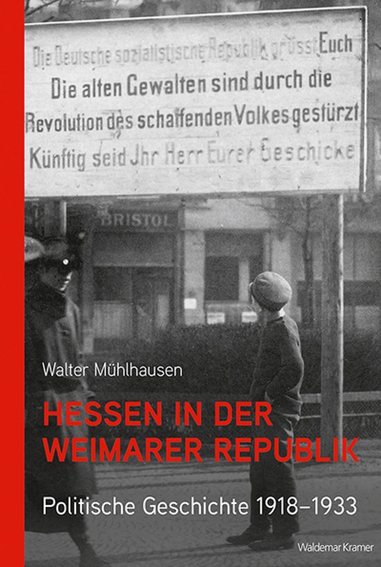 Hessen in der Weimarer Republik - cover