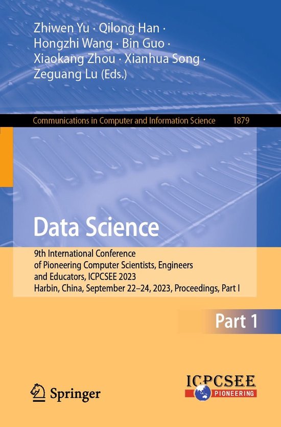 Springer Nature Proceedings Computer Science 1 - Data Scienc ... - cover