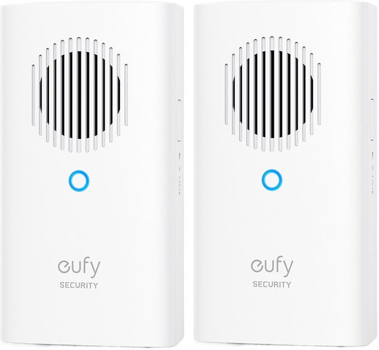 eufy Deurbelgong voor E340/C30/C31 Wit - 2pack (T8023321) - eufy - €79,00
