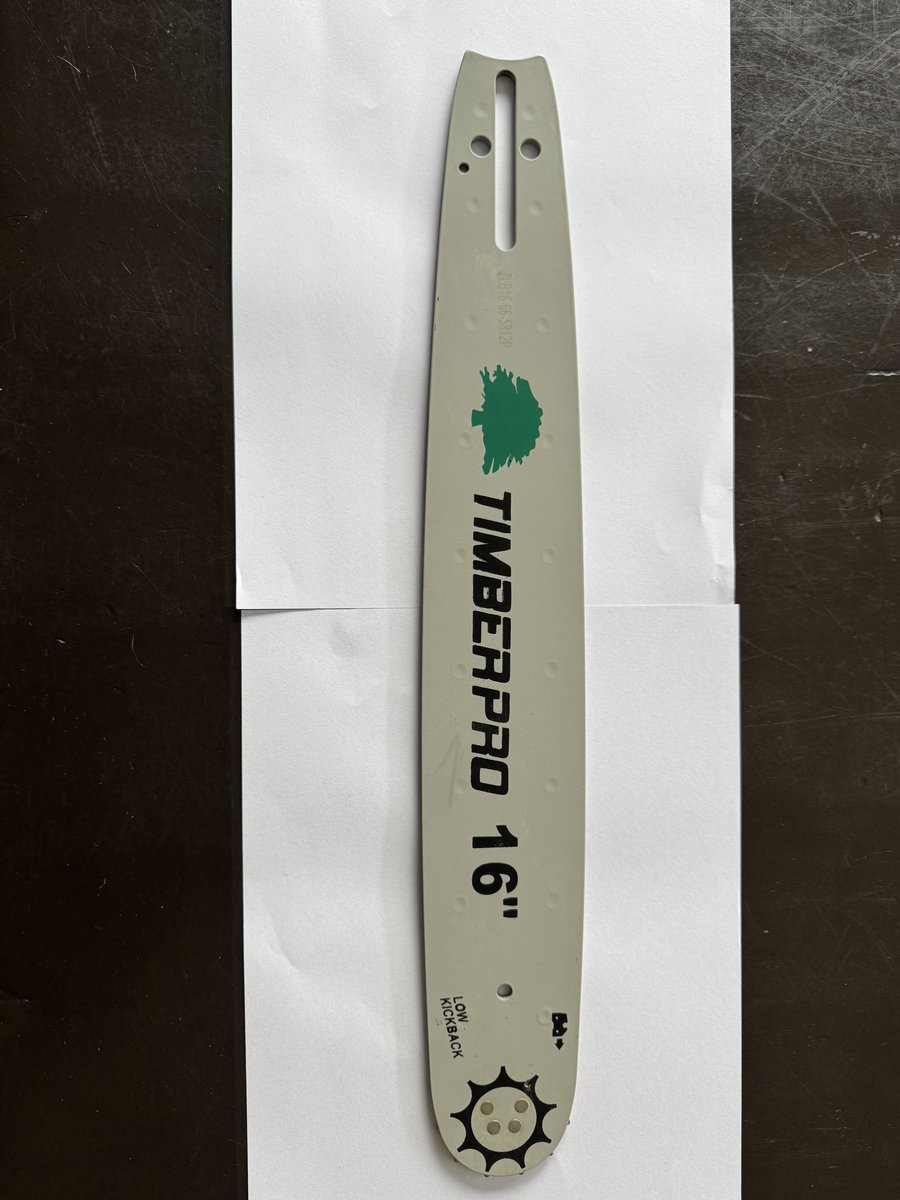 Zaagblad 16 Inch ( 40,6cm) 1,5mm ( 0.058 ) 66 Schakels Nummer ZLB16-66-5812P Merk Timberpro