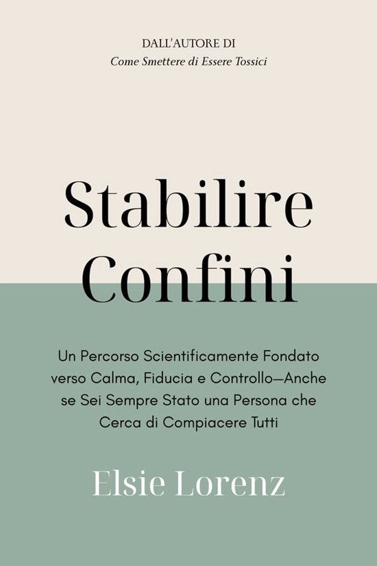 Stabilire Confini - cover