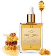 HG Aesthetics Haarserum - HotHoney Haar serum – Hittebescherming tot 250°C – Anti-Pluis & Glans Serum met Honing & Botanische Oliën – Zonder Siliconen – Lichtgewicht Haarverzorging – 50ml - cadeautje vrouw