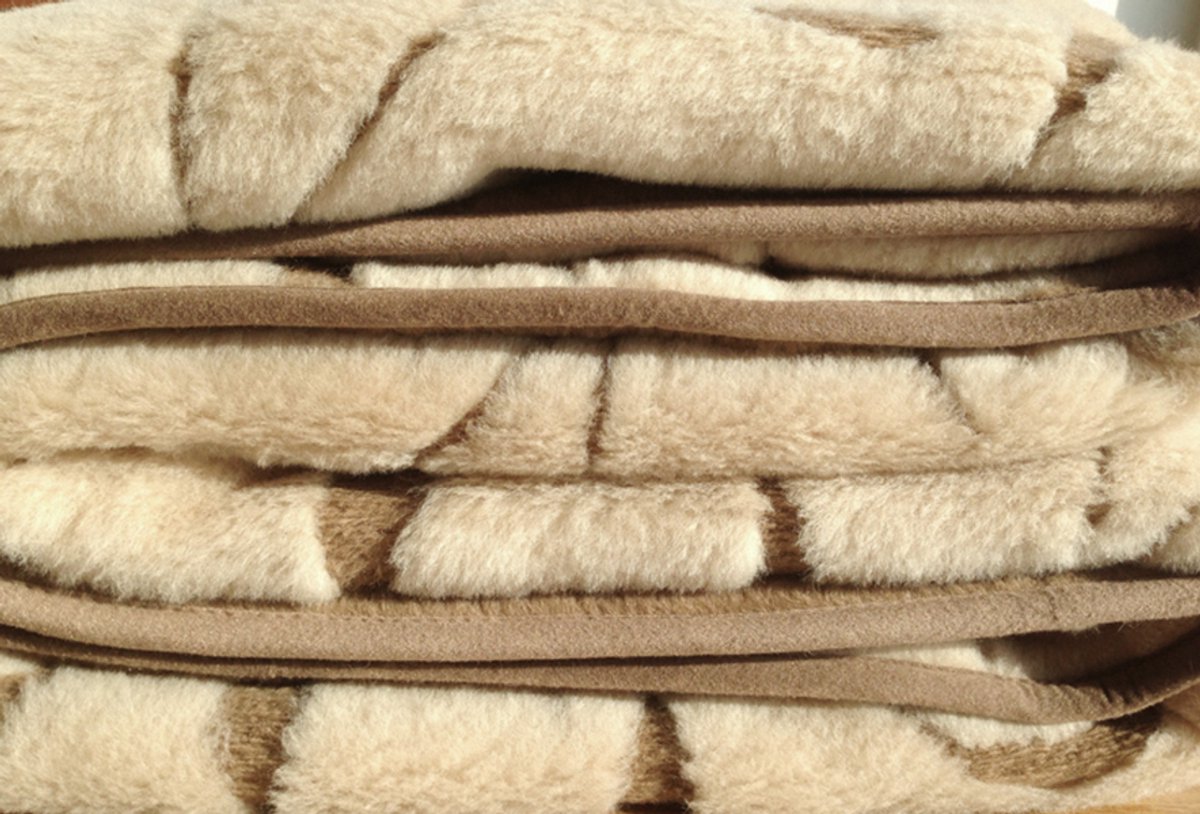 Dekbed 200x220 cm Luxe Merino & Kamelen Wol OnceDoce® – 100% Zuivere Australische Wol – Premium Wollen Dekbed 900 g/m² – Woolmark Certificaat – Wasbaar, Antiallergisch, Zacht & Warm