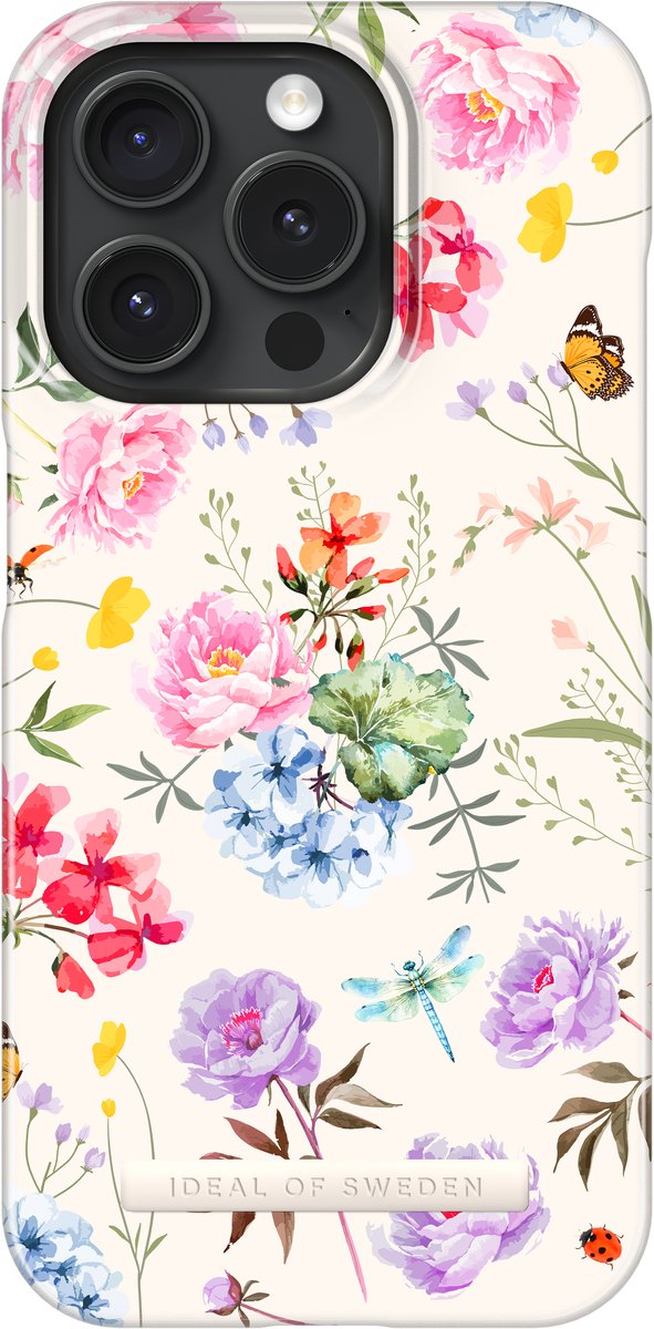 iDeal of Sweden Printed Case MagSafe geschikt voor Apple iPhone 15 Pro Flower Forever