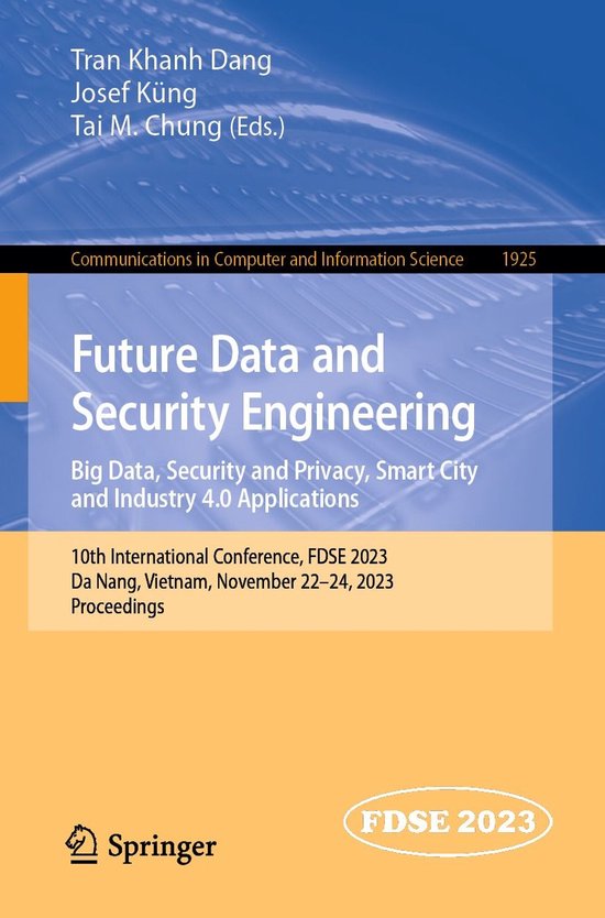 Springer Nature Proceedings Computer Science - Future Data a ... - cover
