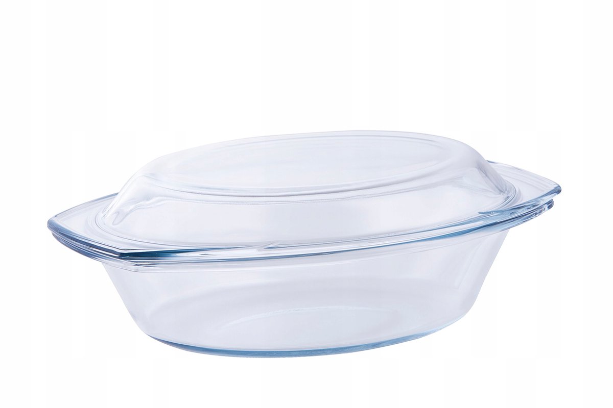 Termisil Ovale Glazen Ovenschaal 2.9L met Deksel