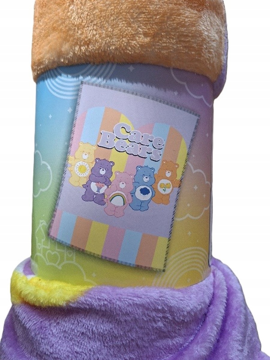 Zachte Flanellen Deken Care Bears 130x160 cm - Warm & Knus