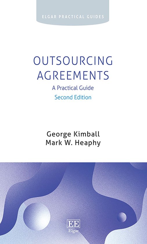 Elgar Practical Guides - Outsourcing Agreements - cover