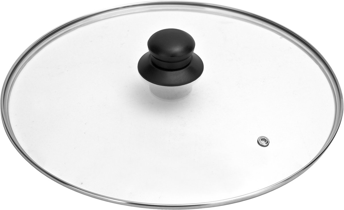 Glazen Deksel 26 cm Tadar - Hittebestendig & Vaatwasmachinebestendig