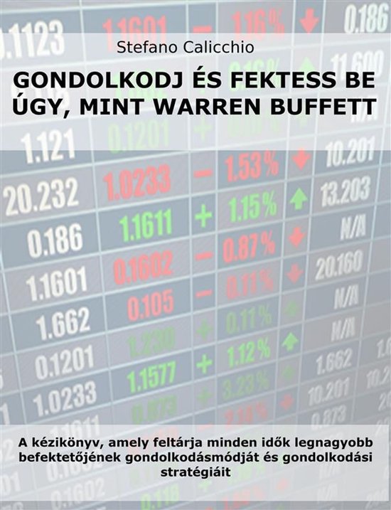 Gondolkodj és fektess be úgy, mint Warren Buffett - cover