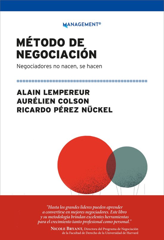 Método de negociación - cover