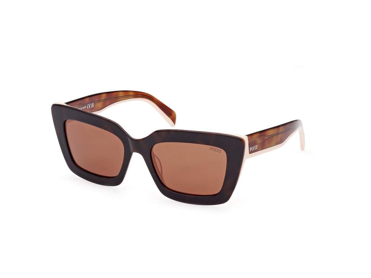 Pucci Ep0202 Zonnebril Bruin Man