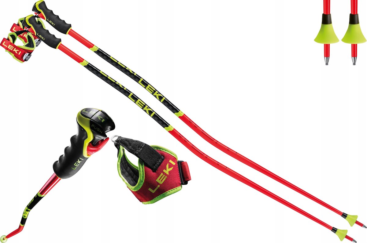 Leki WCR GS 3D Skistok 135cm - Professioneel & Veilig