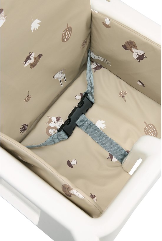 Meyco Baby Forest Animals Stoelverkleiner - Sand van Meyco — afbeelding 2