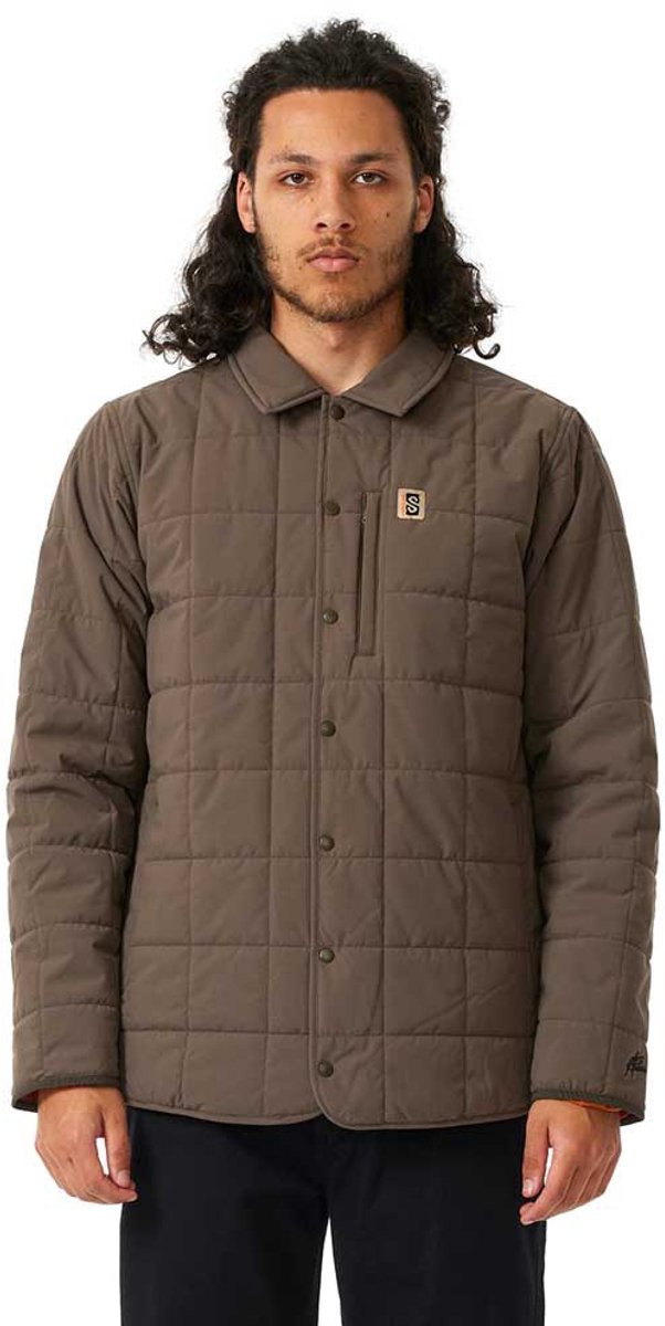 Rip Curl Anti Series Search Overshirt M Man Bruin