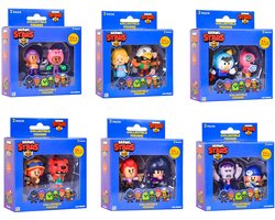 BRAWL STARS 2FIGURES 1 Pack (Verschillende figuren, u onvangt er 1)