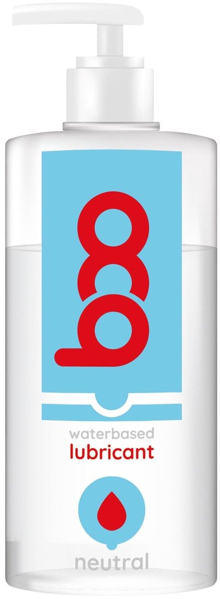 Boo - Glijmiddel op Waterbasis - Unieke glijdende textuur - Neutraal -Vegan - 1 Liter
