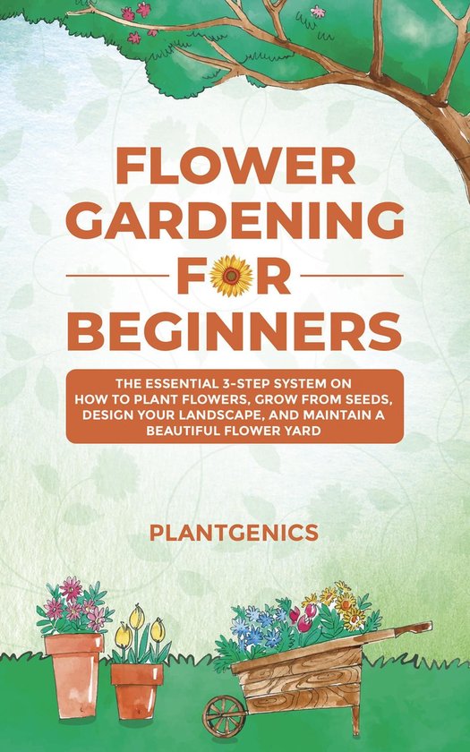 Flower Gardening for Beginners - cover