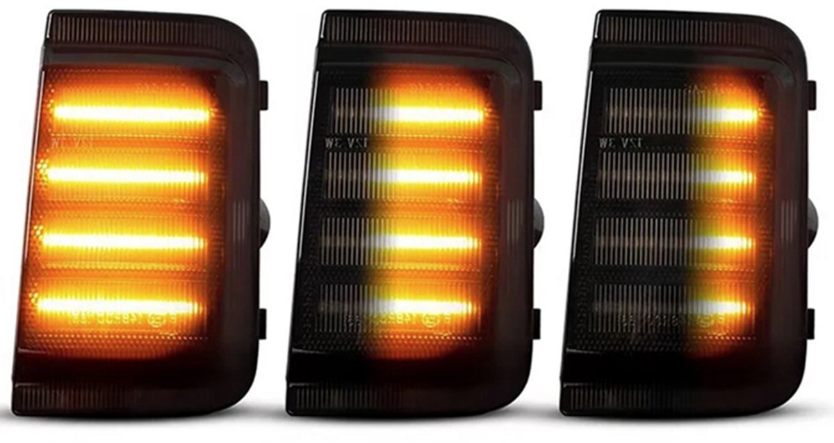 Knipperlicht Fiat Ducato, Citroen, Peugeot spiegel LED Smoke Dynamisch L+R SET