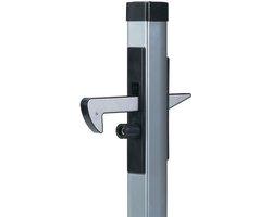 Locinox - poortvanger boven - Aluminium