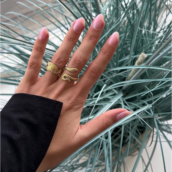 Wolff Jewelry Leafy Bangle - Sølvfarvet
