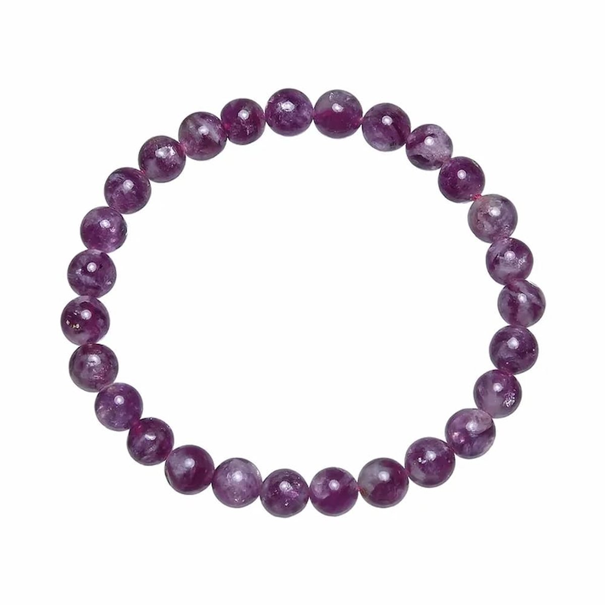 Armband Lepidoliet 6 mm