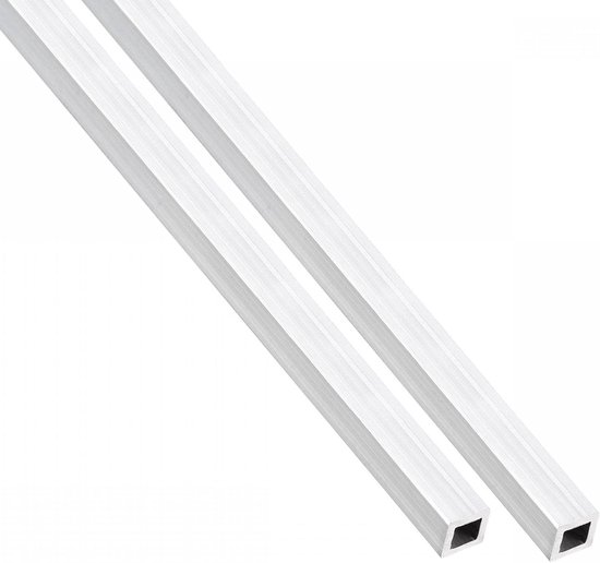 KAISERTHAL Vierkante buis 25x25x1,5 mm aluminium blank, 100 cm kopen KAISERTHAL Vierkante buis 25x25x1,5 mm aluminium blank, 100 cm kopen