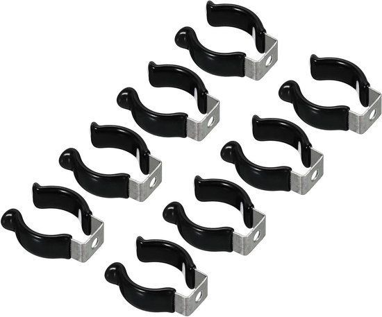 8 stuks Roestvrijstalen T8 U clips buisklemmen voor TL-buishouder