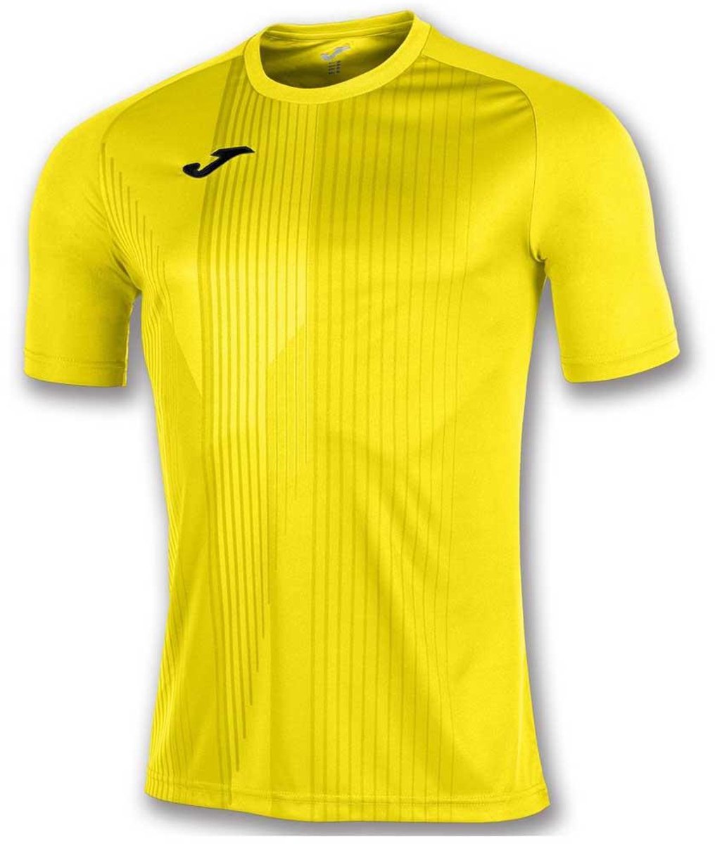 Joma Tiger T-shirt Met Korte Mouwen Geel 4-6 Years Jongens,Meisjes