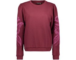 Geisha Trui Sweater 52586 24 Bordeaux/pink Dames Maat - M
