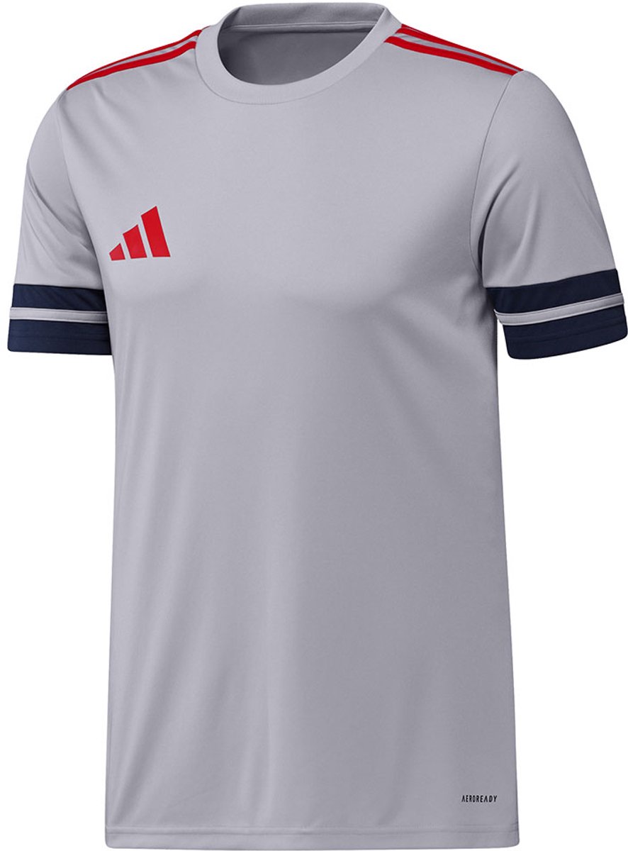 Adidas Squadra 25 T-shirt Met Korte Mouwen Grijs XL Man