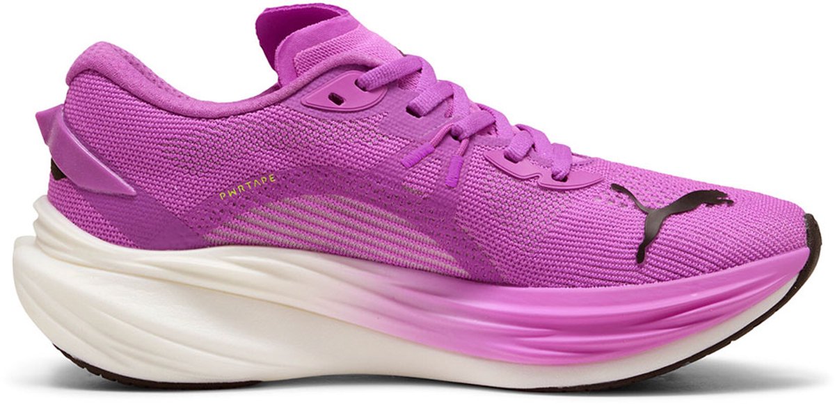 Puma Deviate Nitro 3 Hardloopschoenen Vrouw Geel