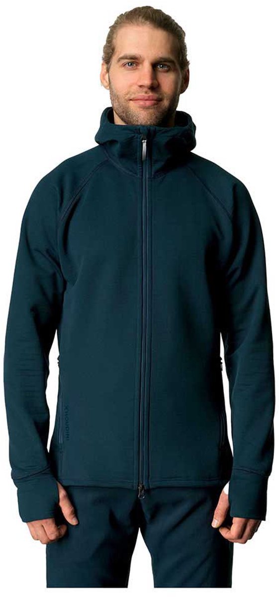 Houdini Sportswear Mono Air Houdi - Fleecevest - Heren Blue Illusion XXL