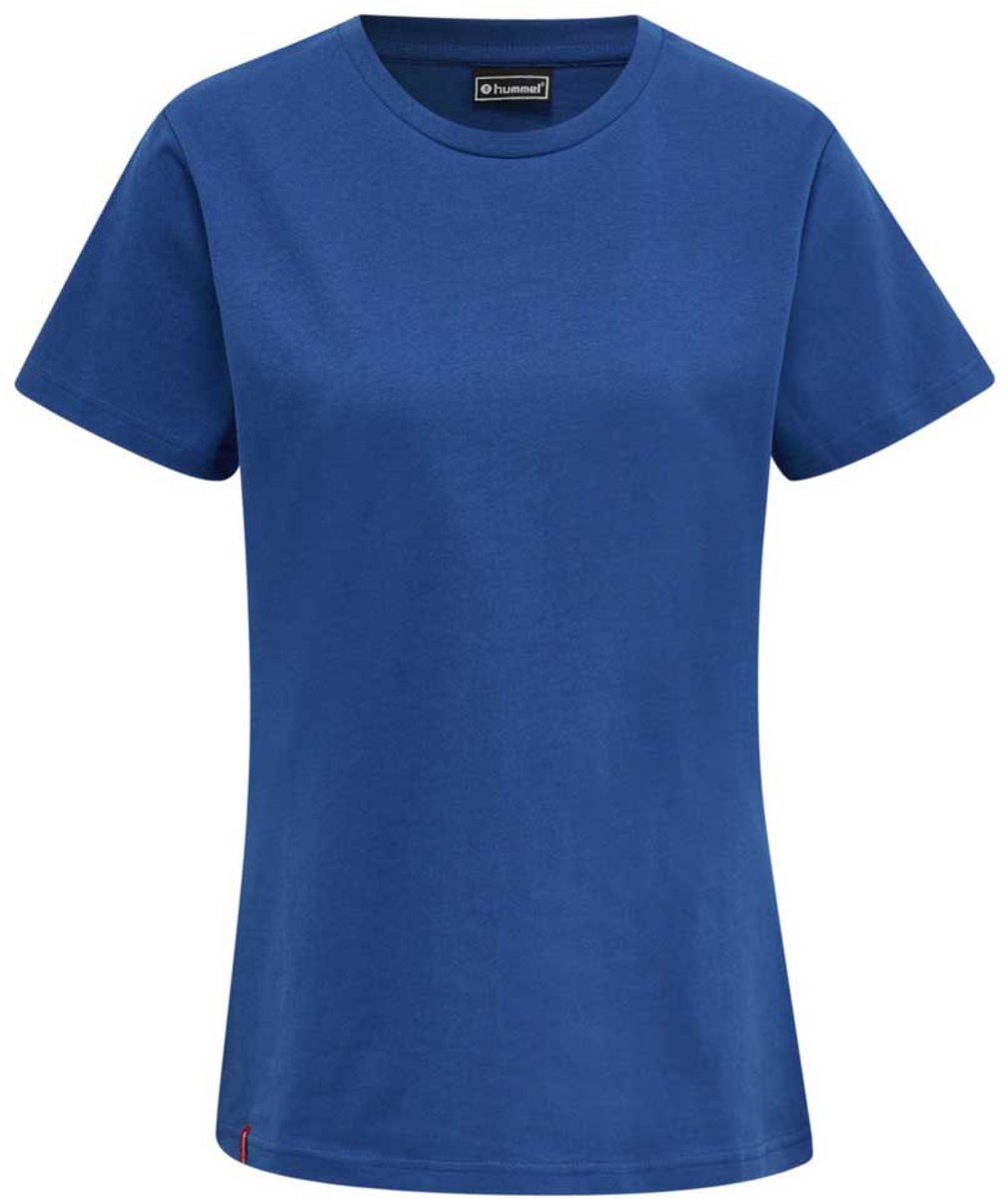 Hummel Red Heavy T-shirt Met Korte Mouwen Blauw M Vrouw