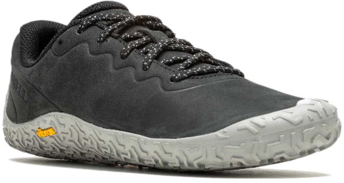Merrell Vapor Glove 6 Leather Trailschoenen 1/2 Vrouw Zwart