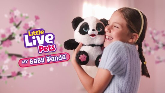 Little Live Pets - My Baby Panda Chuchu - Interactieve knuffelpanda
