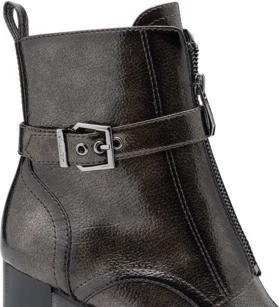Tamaris Comfort 8-88310-42 001 Damessandalen, zwart, comfortabele extra brede alledaagse schoen, feestelijk, elegant met hak, 40 EU breed, zwart, 40 EU Breed