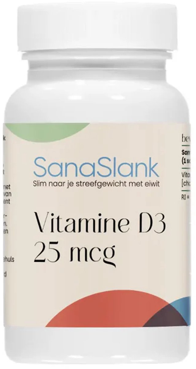 SanaSlank Vitamine D3 - 200 softgels