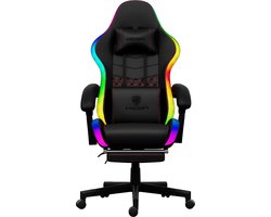 HICON® Gamestoel met Led - Gaming Chair - LED Verlichting - Racing - Gaming stoel met Led - Vittoria