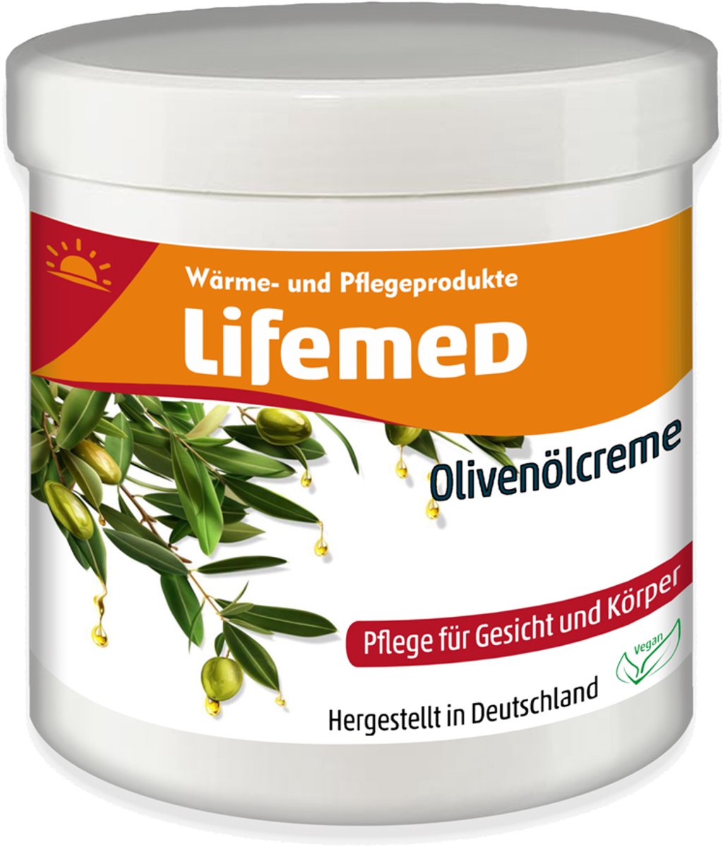 Olijfoliecrème, 250 ml pot