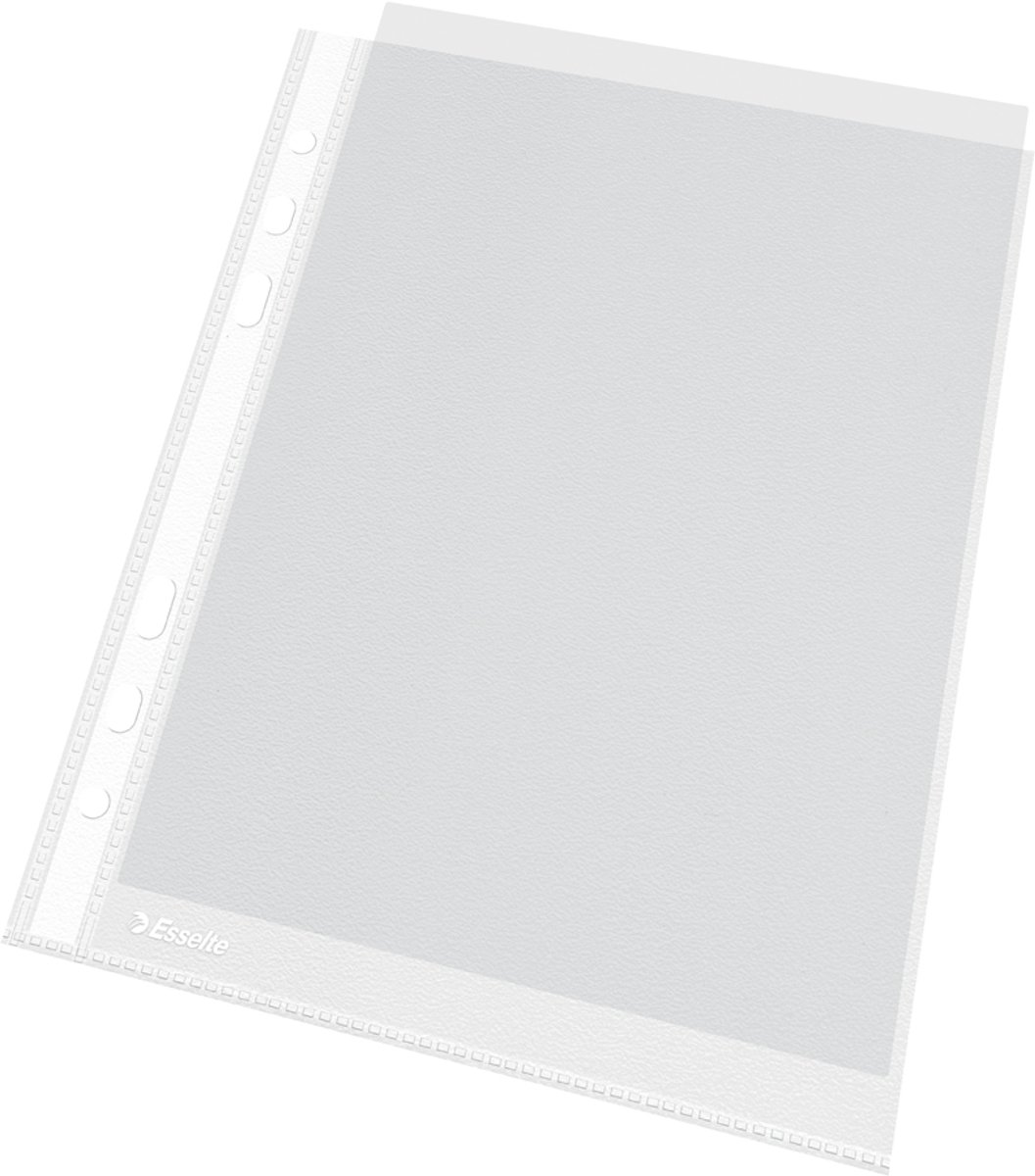 Esselte documenthoezen A5, PP gestructureerd, 0,05 mm, 100 stuks