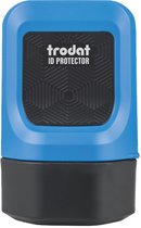 Trodat privacy afrolstempel ID protector, blauw
