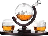 Whiskey Globe Decanter - whiskey karaf