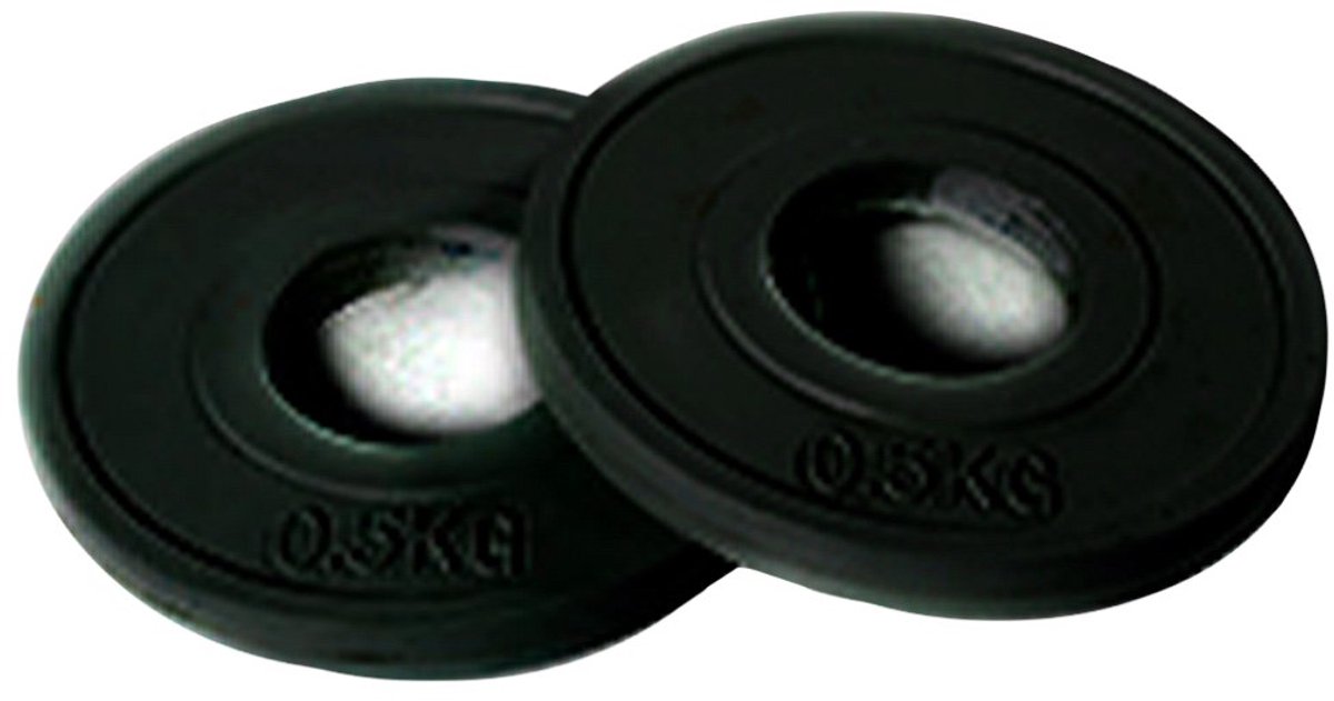 Olive Fractional Olympische Schijf 0.5kg Zwart 0.5 kg