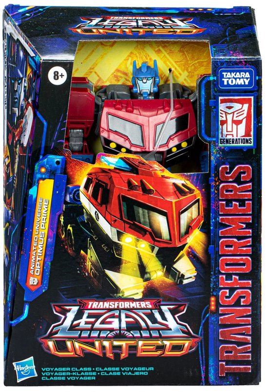 Transformers Legacy United Voyager Class Animated Universe Optimus Prime - Actiefiguur 18 cm