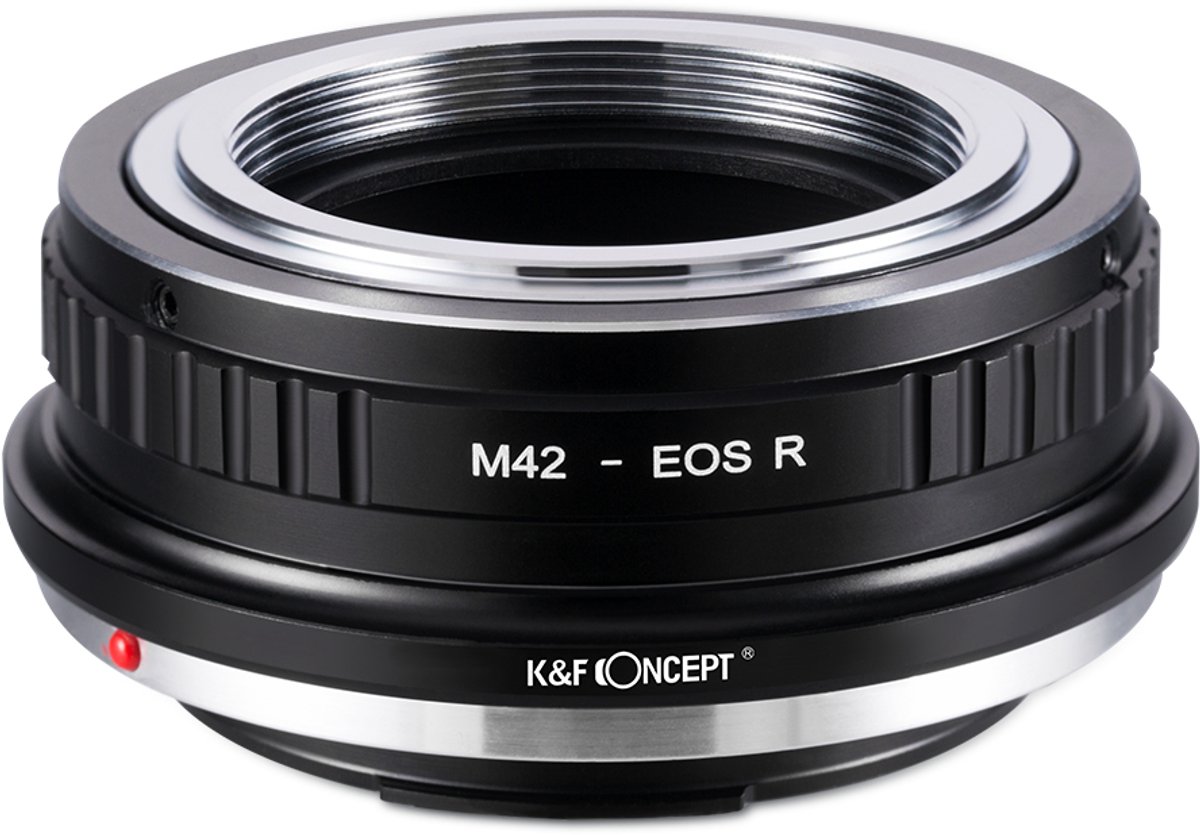 K&F Concept M42 - EOS-R high precision adapter - M42 lens op Canon EOS-R camera