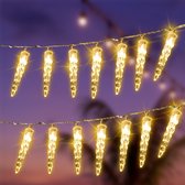 Warm wit LED Binnen Lichtgordijnen Met timer kopen? | Vergelijk