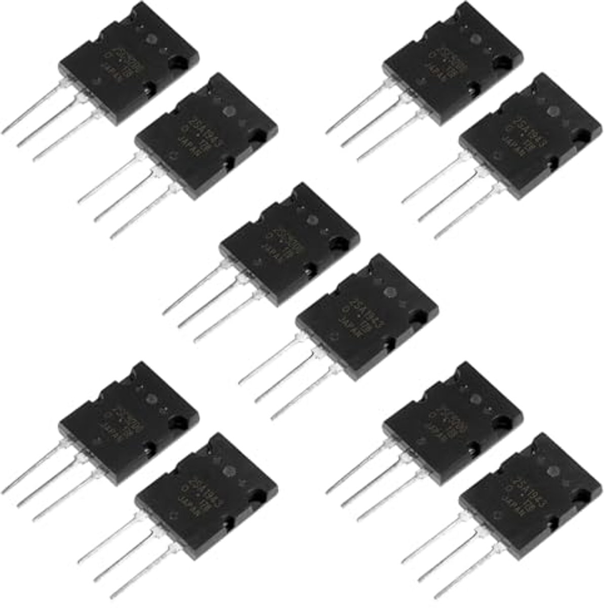 10 Stuks Hoog Vermogen Afgestemde Audio Transistoren